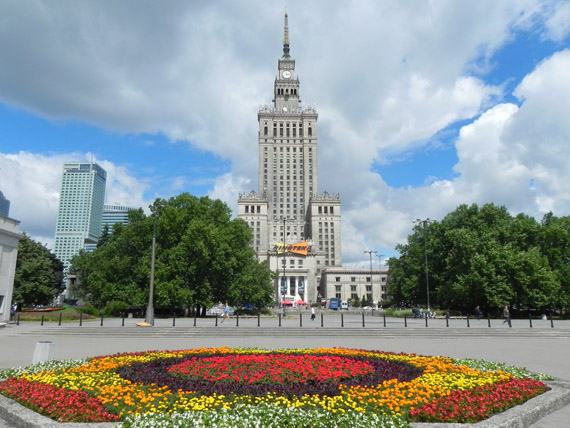 Varsavia, il Palazzo della Cultura