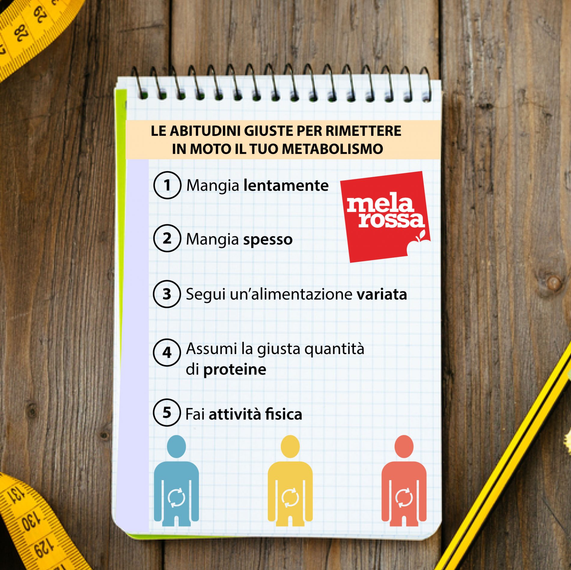 I consigli per velocizzare il metabolismo