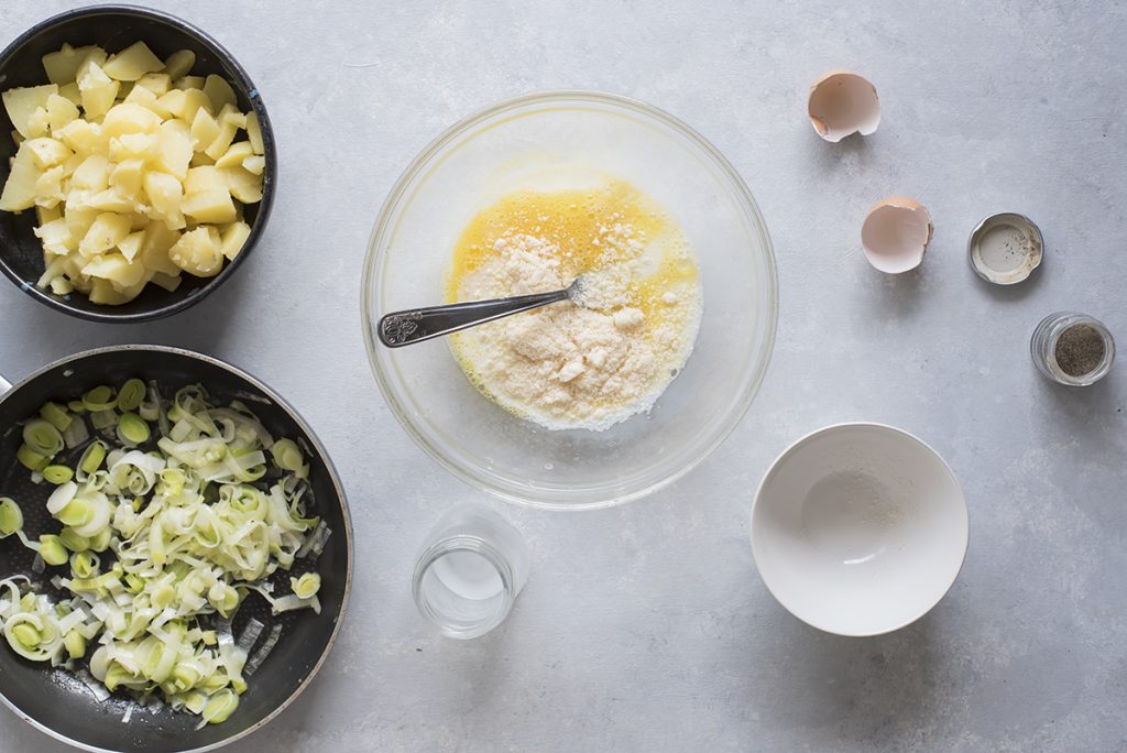 Sbatti uovo e parmigiano per questa ricetta di cucina francese