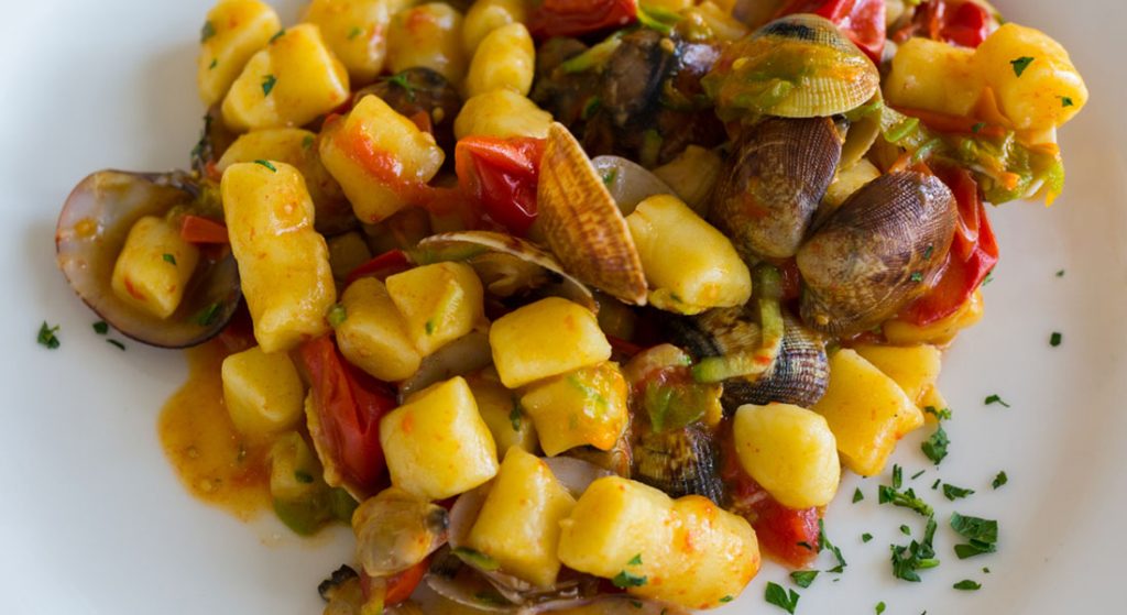 Gnocchi ai frutti di mare