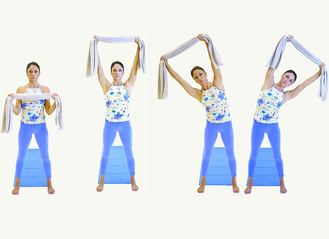 Pilates exercices numero quatre