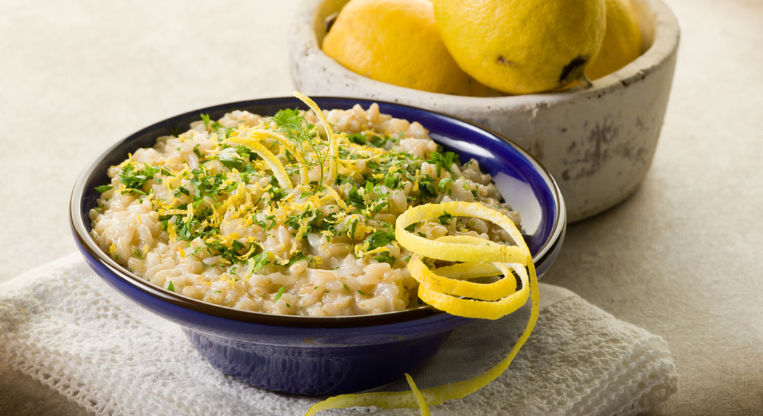 ricetta risotto al limone