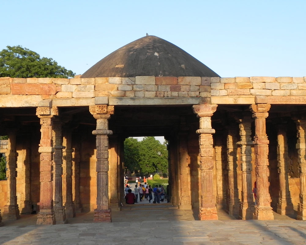 complesso del Qutb Minar a Delhi