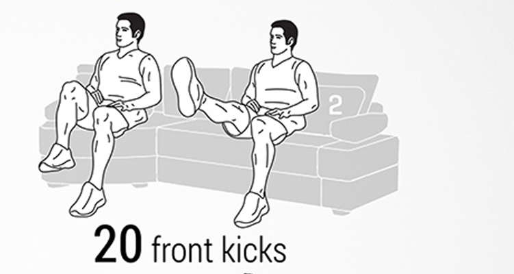 front-kicks