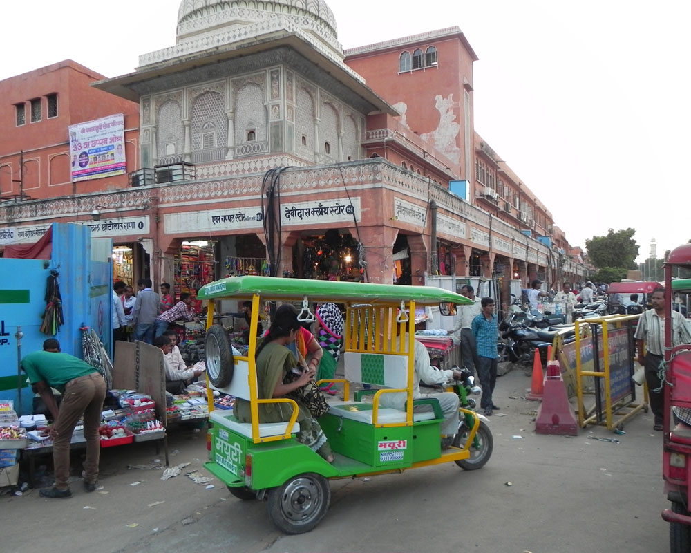 Il centro di Jaipur
