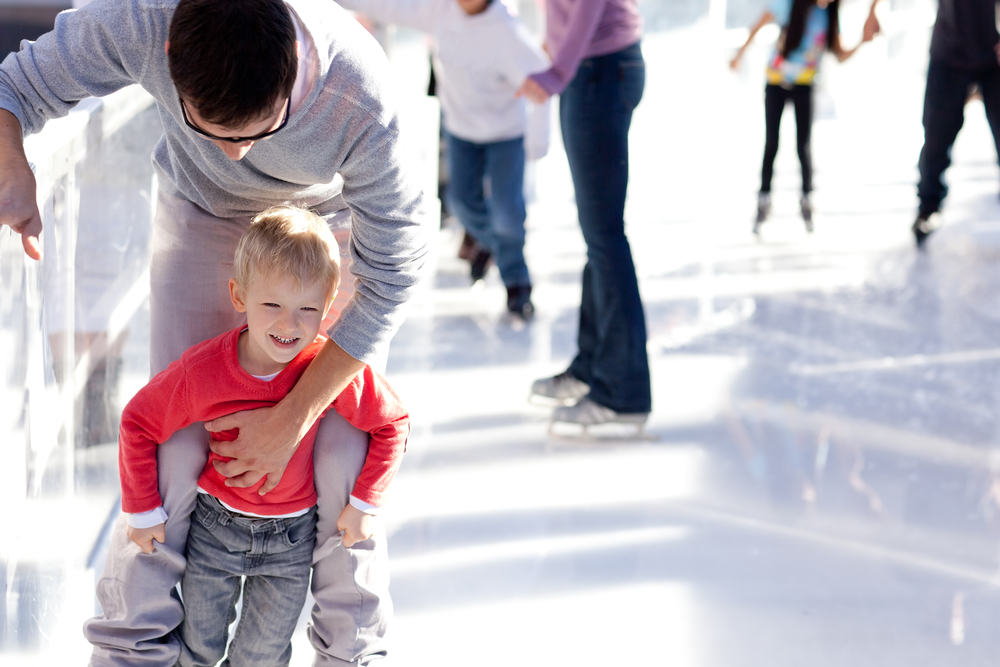 pattinaggio sul ghiaccio per divertirsi e tonificarsi