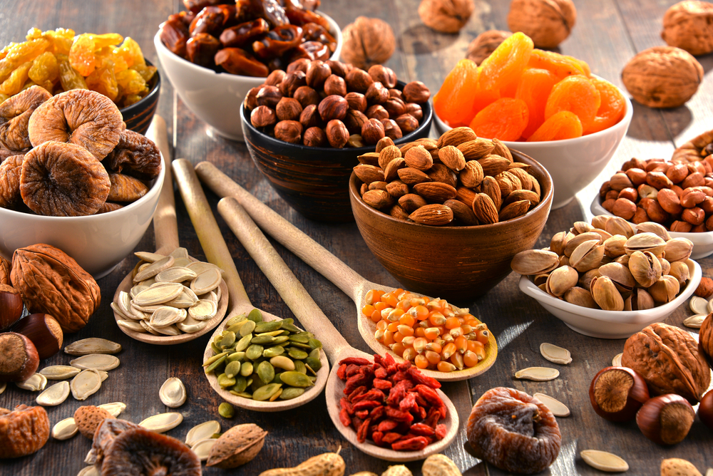 frutta secca cibi per combattere il freddo