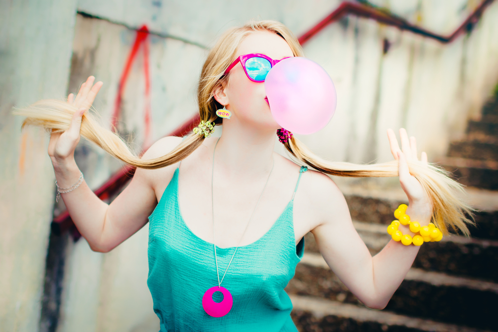 Niente chewing gum per sgonfiare la pancia