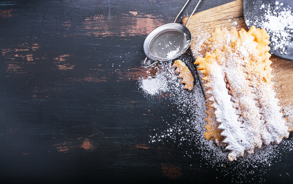 Le chiacchiere light di Carnevale