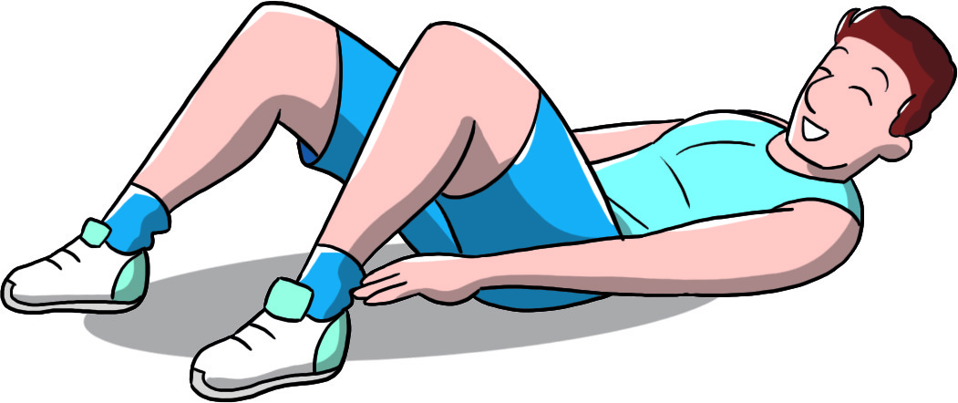 come allenare gli addominali - Heel touches