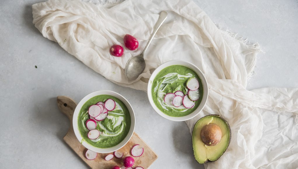 Ricette a meno di 300 calorie: zuppa di avocado