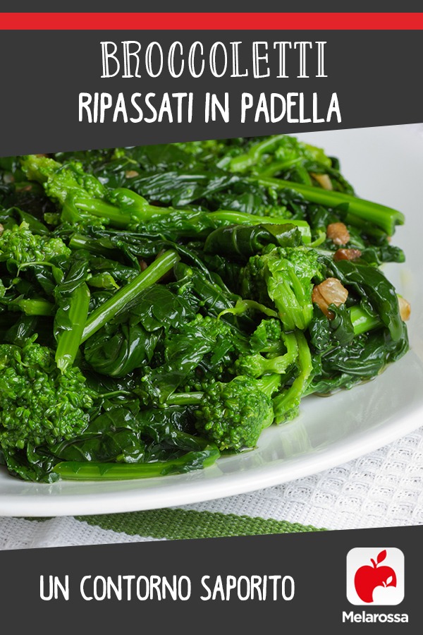 broccoletti ripassati in padella: