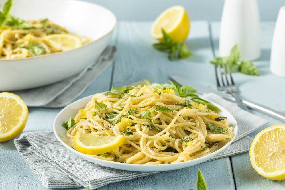 linguine al limone