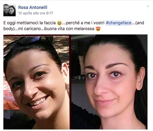 #changeface Rosa