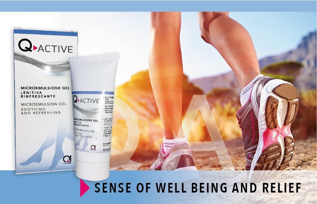 gambe stanche: crema do sport