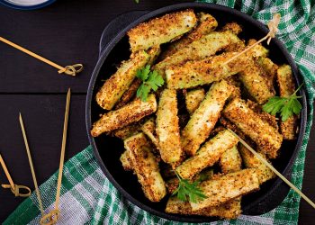 Zucchine al forno, il contorno leggero e gustoso