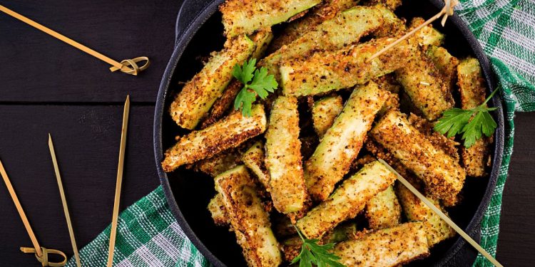 Zucchine al forno, il contorno leggero e gustoso