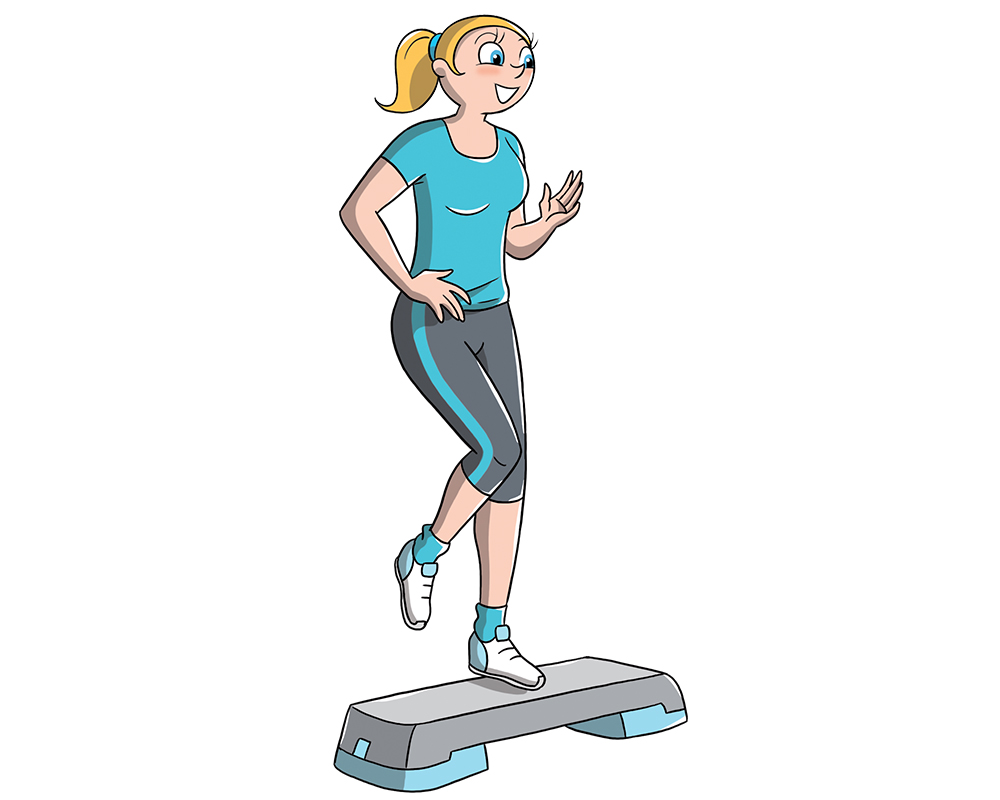 allenamento con lo step: esercizio cardiovascolare