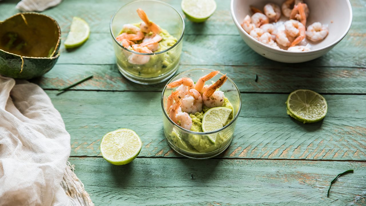 Gamberi Con Crema Di Avocado Al Lime Ricette Light Melarossa