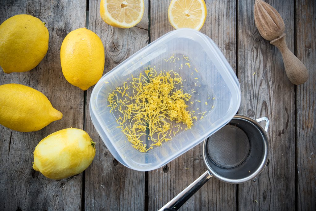 granita al limone e menta