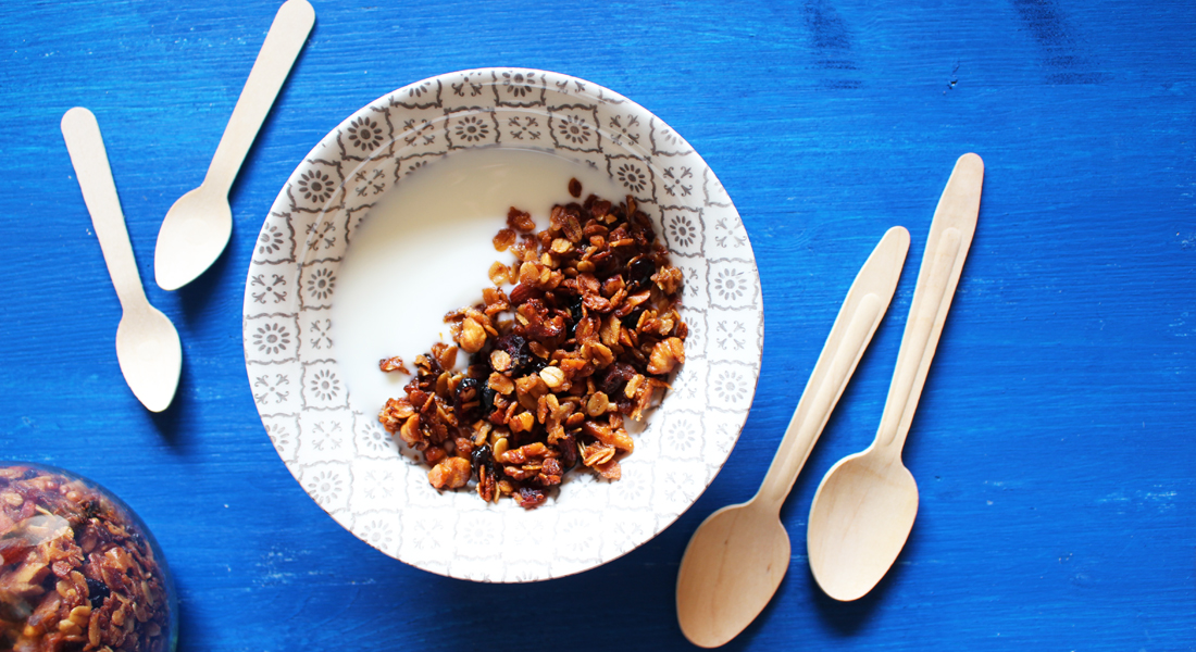 granola di fiocchi d'avena