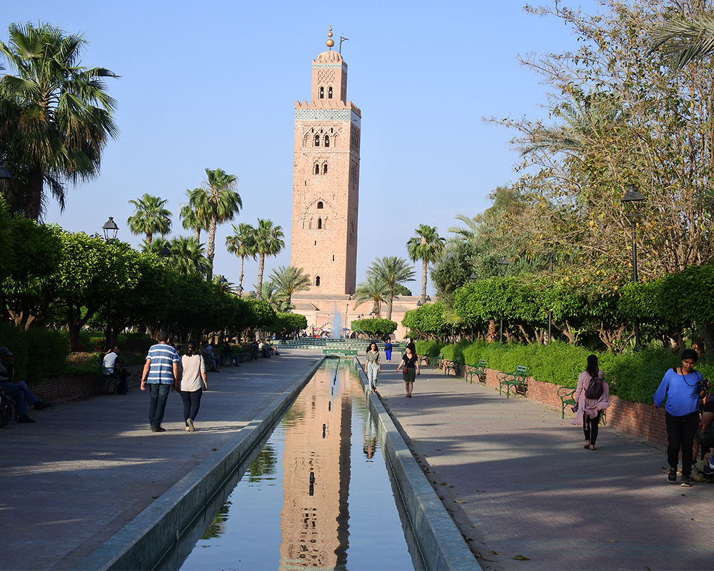 minareto della koutoubìa a marrakech
