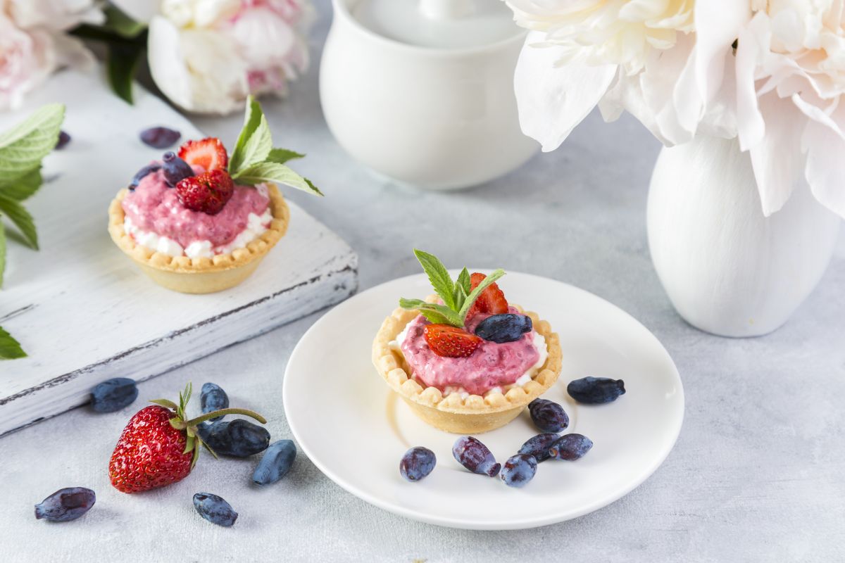 Mousse allo yogurt e frutta fresca