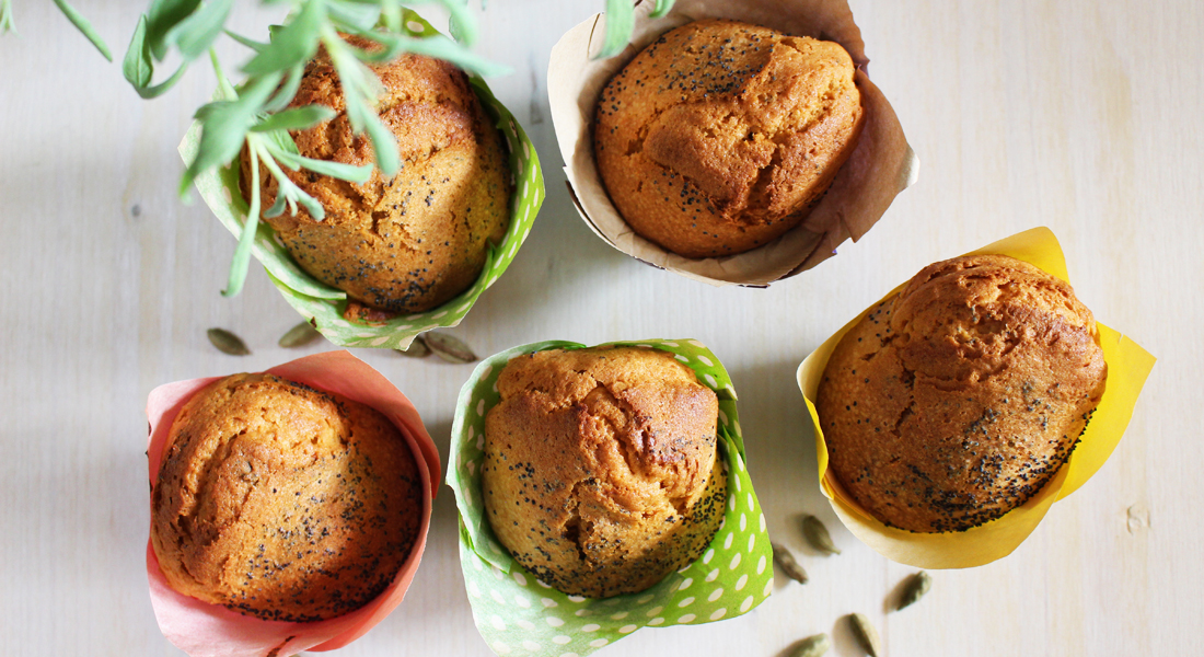 ricette biscotti di natale: muffin alle mandorle