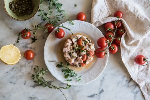 Tartare di pesce spada