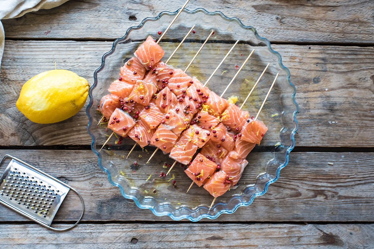 cibi ricchi di triptofano: salmone 