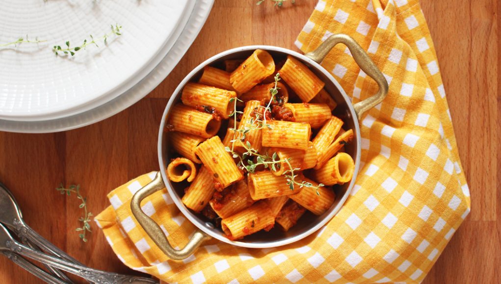 pasta al ragu%CC%80 vegetale