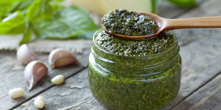 Pesto di basilico light