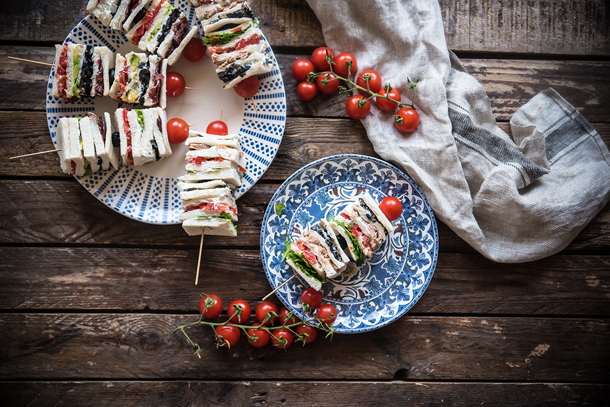 ricetta spiedini di tramezzini