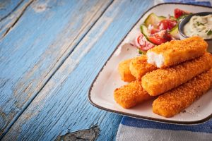 I bastoncini di pesce per i bambini