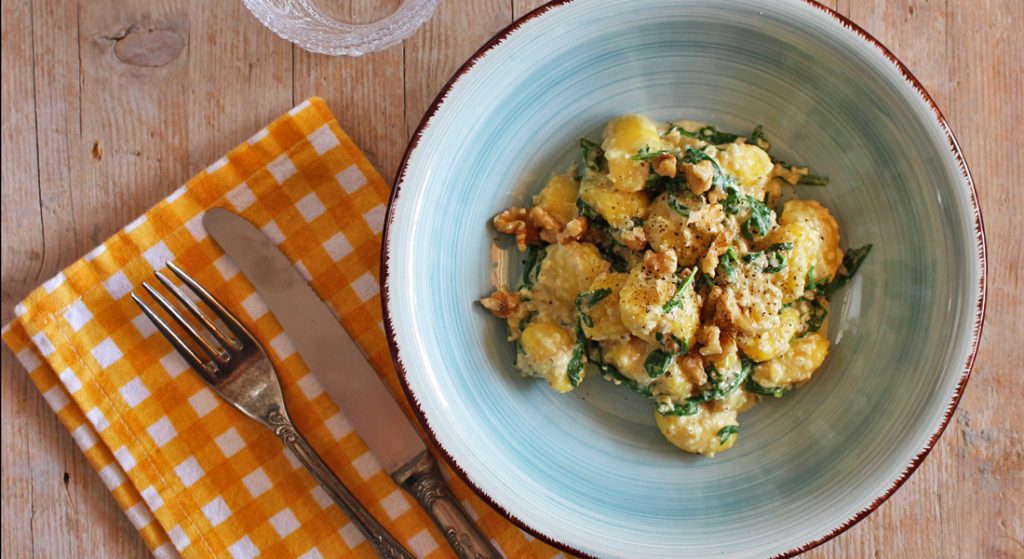gnocchi di miglio con farina di riso