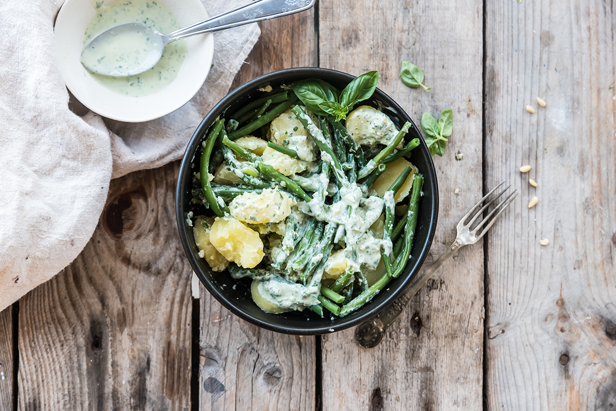 Insalata di patate e fagiolini