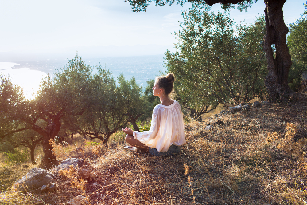 la meditazione guidata ti mette a contatto con la natura