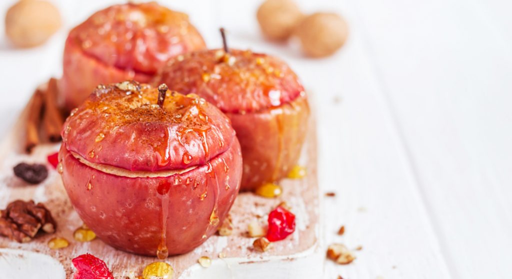 Cestini di mela con composta di kiwi 1 cestini di mela