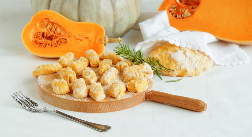 gnocchi di zucca: la ricetta sana di Melarossa