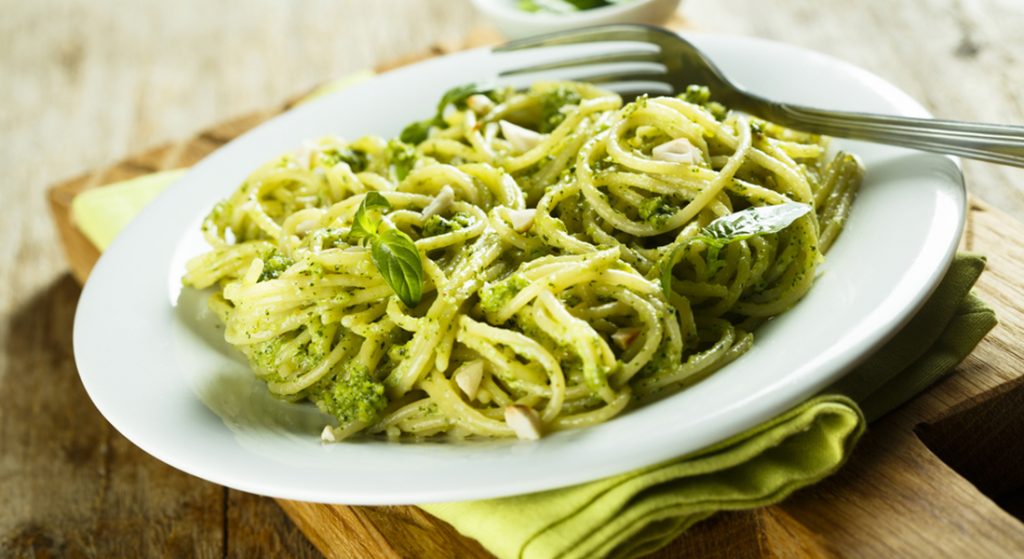 pasta al pesto di broccoli