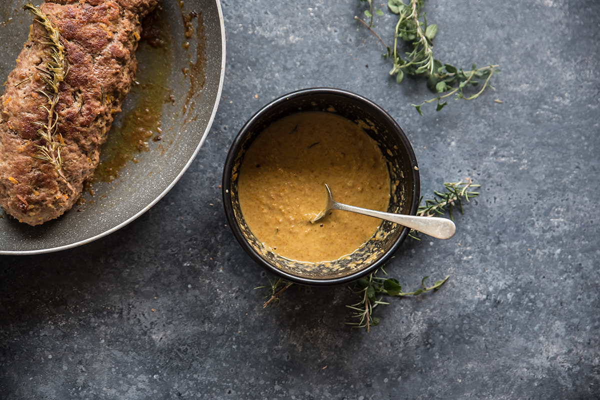 Polpettone in salsa di carote Ricette light Melarossa