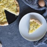 Quiche di porri e patate