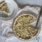 Quiche di zucchine yogurt e salmone