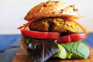 Hamburger di ceci e lenticchie