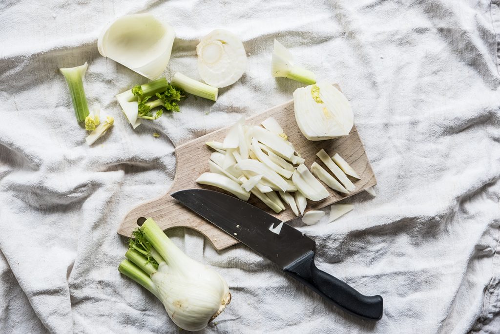 insalata di finocchi preparazione