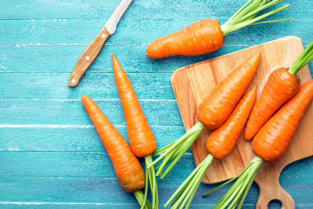 radici da mangiare carote