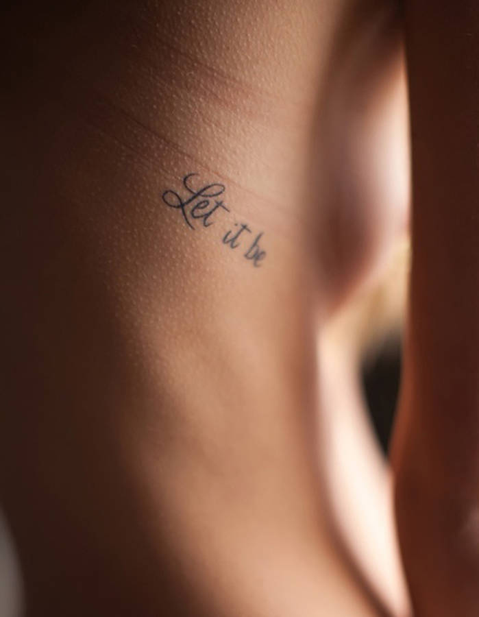 tatuaggio per chi ha la soglia del dolore bassa: moto beatles