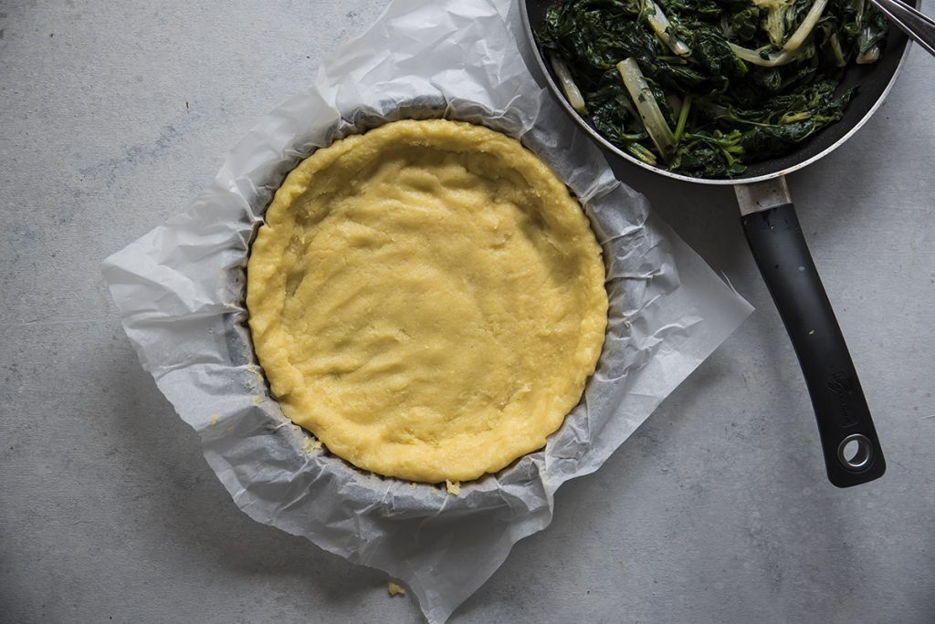 quiche di polenta