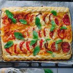 torta salata pomodoro e mozzarella