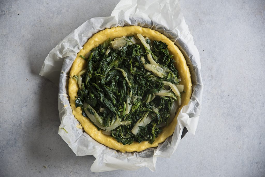 torta salta di polenta pronta